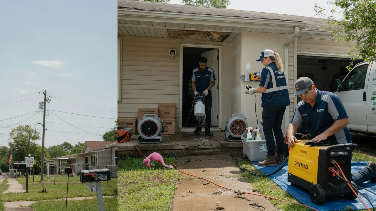 Storm Damage Water Removal in Oakwood, OH near me
